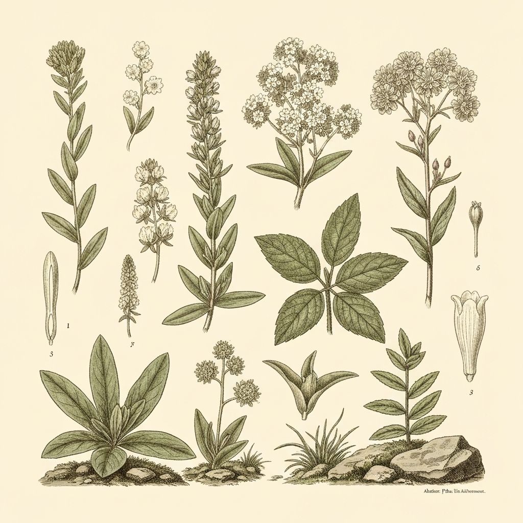 Mountain flora heritage documentation